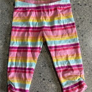 Gymboree Pink and Yellow Striped Pants